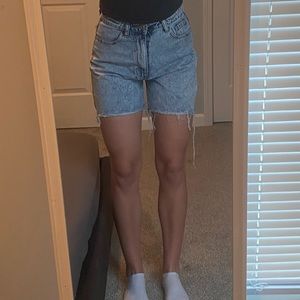 Jean shorts